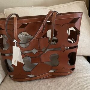 Cutout Logo Tote